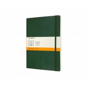 Moleskine Notebook Soft Cover Extra Large Ruled Myrtle Green