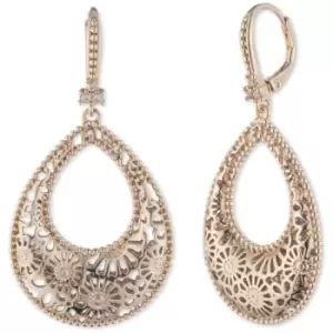 Marchesa Jewellery Domed Open Filigree Drop Earrings