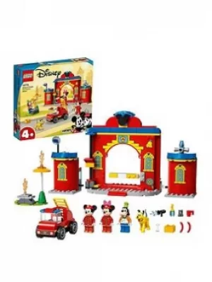 Lego Disney Mickey Mouse Fire Engine & Station 10776