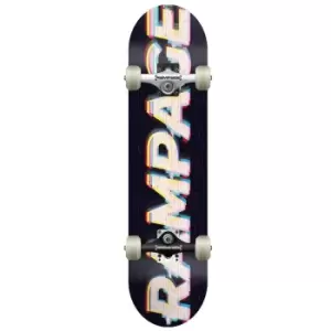 Rampage Complete Skateboard, Glitch Logo
