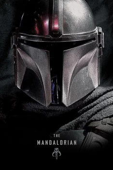 Star Wars The Mandalorian - Dark Warrior Poster multicolour