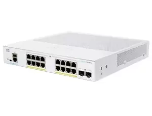 Cisco CBS250-16P-2G-UK network switch Managed L2/L3 Gigabit...