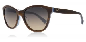 Maui Jim Canna Sunglasses Tortoise / White / Blue HS769-03T Polariserade 54mm