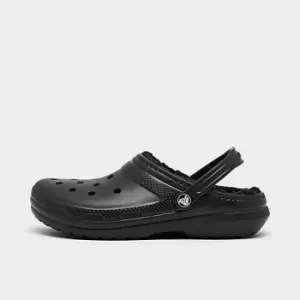 Big Kids Crocs Lined Classic Clog Shoes