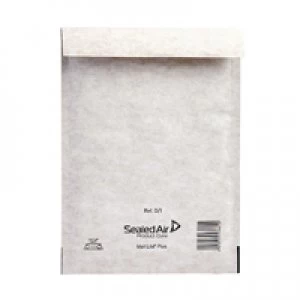 Mail Lite Plus Bubble Lined Size D1 180x260mm Oyster White Postal Bag