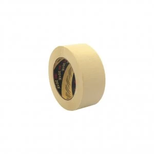 3M 201E Premium Cream General Purpose Masking Tape 24mm X 50m