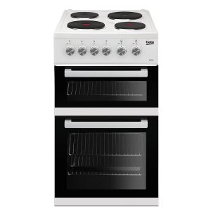 Beko KD531AW Double Oven Electric Cooker