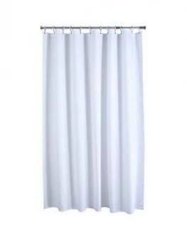 Aqualona White Waffle Shower Curtain