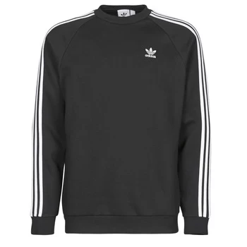 adidas 3-STRIPES CREW mens Sweatshirt in Black - Sizes XXL,S,M,L,XL,XS,UK M,UK L