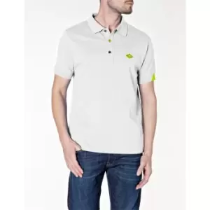 Replay Replay Embroidered Logo Polo Shirt Mens - White