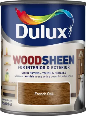 Dulux Woodsheen French Oak Stain & Varnish 750ml