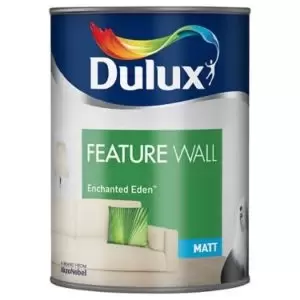Dulux Feature Wall Enchanted Eden Matt Emulsion Paint 1.25L