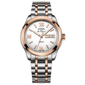 Rotary GB90175/06 Quartz Legacy Gents Bracelet Stainless Steel Watch