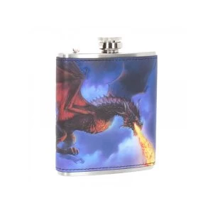 Fire in the Sky Hip Flask 7oz