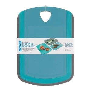 Chef Aid Contain Nesting Chopping Board Set