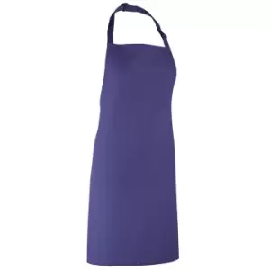 Premier Colours Bib Apron / Workwear (Pack of 2) (One Size) (Marine Blue)