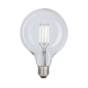 8 Watts G125 E27 LED Bulb Clear Globe Cool White Dimmable