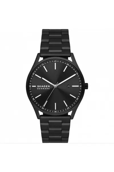 skagen Classic Analogue Quartz Watch - Skw6845 Black