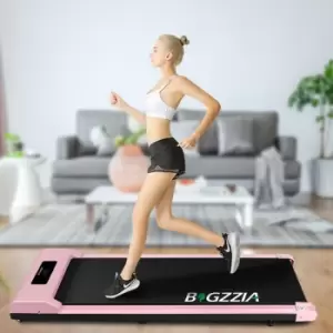 Electric Shock-Absorbing Treadmill - Pink - Pink