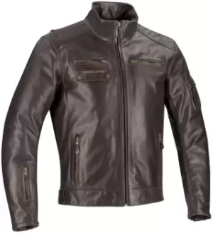 Segura Cesar Motorcycle Leather Jacket, brown, Size S, brown, Size S
