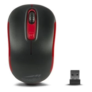 Speedlink - Ceptica Wireless USB 1600dpi Mouse (Black/Red)