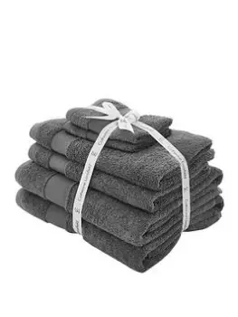 Catherine Lansfield Anti Bacterial 6 Piece Towel Bale