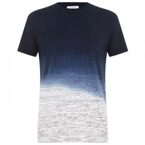 Criminal Washed Out T Shirt - Navy