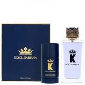 Dolce & Gabbana K Gift Set 100ml Eau de Toilette + 75ml Deodorant Stick