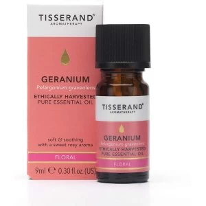 Tisserand Aromatherapy Ethically Harvested Geranium Essential Oil 9ml
