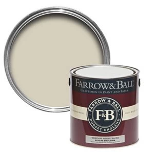 Farrow & Ball Estate Shadow white No. 282 Matt Emulsion Paint 2.5L