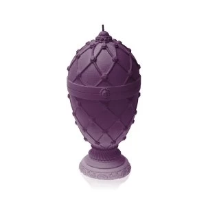 Violet Faberge Egg Large Candle