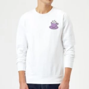 Disney Aristocats Marie Teacup Sweatshirt - White - S