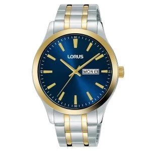 Lorus RH342AX9 Mens Two Tone Bracelet Dress Watch
