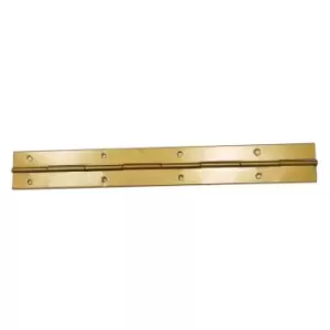 Airtic Metal Piano Hinge Gold Colour 30 x 240mm - Colour Gold, Pack of 10