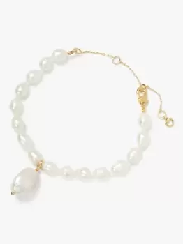 Kate Spade Pearl Play Bracelet, Pearl, One Size