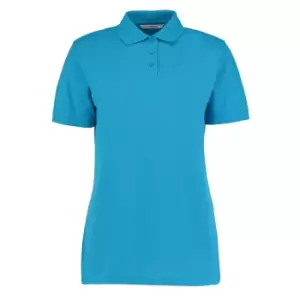 Kustom Kit Ladies Klassic Superwash Short Sleeve Polo Shirt (10) (Turquoise)