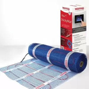 Warm Up - Warmup Electric Underfloor Heating Sticky Mat Kit Red Floor Cable 200W/m2 - 4m2
