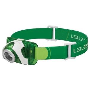Ledlenser SEO3 Headlamp - Green