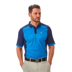Under Par Golf Polo Shirt Mens - Blue