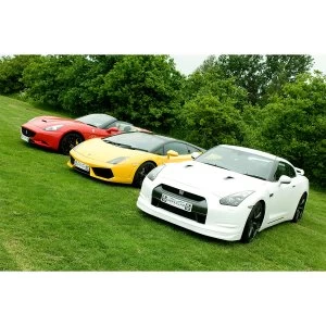 Buyagift Four Supercar Driving Blast with Free High Speed Passenger Experience - Special Offer