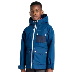 Craghoppers Boys Carter Hooded Relaxed Fit Waterproof Jacket 7-8 Years - Chest 24.75-26.5' (63-67cm)