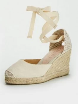 OFFICE Marmalade Wedge Sandal - Natural, Size 6, Women