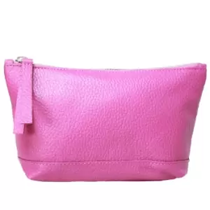 Eastern Counties Leather Womens/Ladies Cora Make Up Bag (One size) (Fuchsia)
