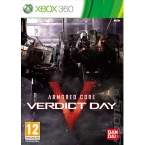 Armored Core Verdict Day Game