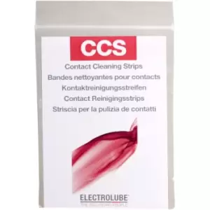 Electrolube CCS020 Contact Cleaning Strips Pack Of 20
