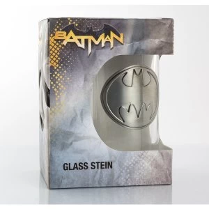 DC Comics Batman Logo Glass Stein