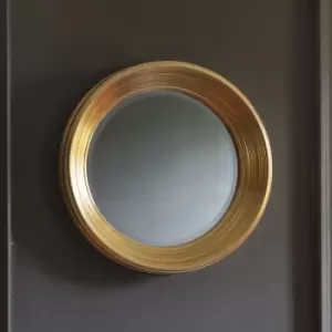 Gallery Direct Chaplin Round Mirror Gold