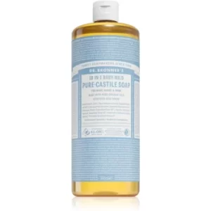 Dr. Bronner's Baby-Mild Universal Liquid Soap Fragrance-Free 945ml