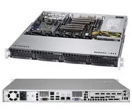 CSE-813MFTQC-505CB - Rack - Server - Black - 1U - Fan fail - HDD - LAN - Power - System - Platinum Certified USA - UL listed - FCC Canada - CUL listed
