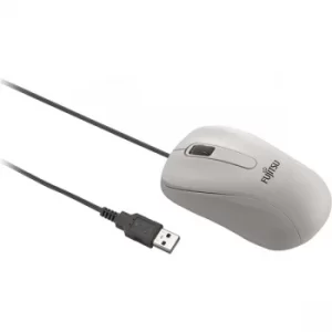Fujitsu Mouse M520 Optical Mouse 3 Buttons, White